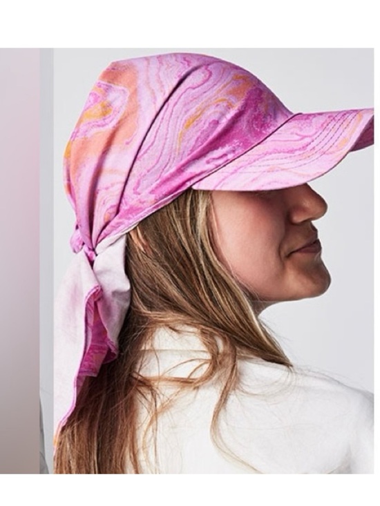 Free People Portia Print Scarf Cap main image 4